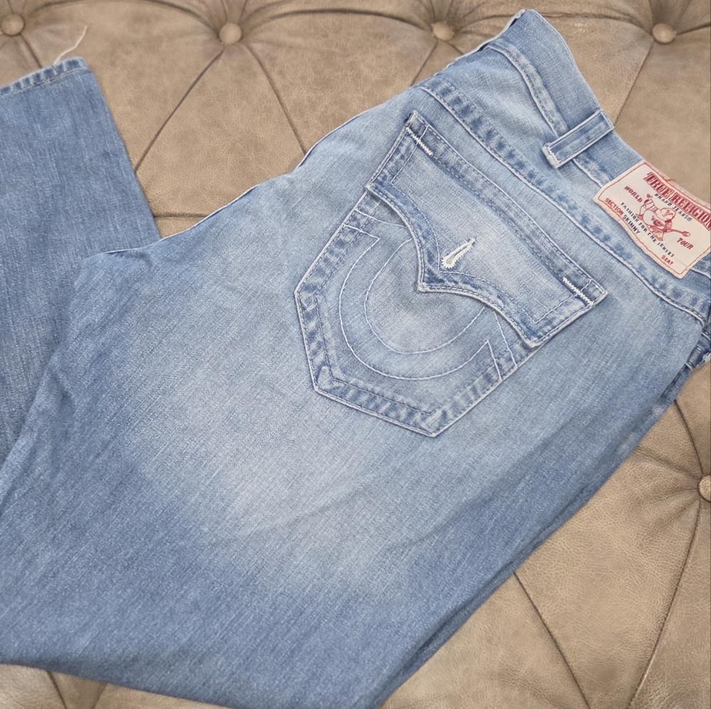 True Religion Light Blue Skinny Jeans
